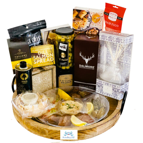 Sending Joy To You I Love You Habibi Tray Gift Basket